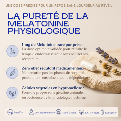 Sommeil Express — Gélules à la Mélatonine - MoonRose